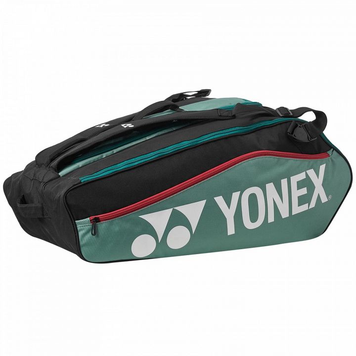 Yonex 1223 Club Line Thermobag 12R Black / Moss Green
